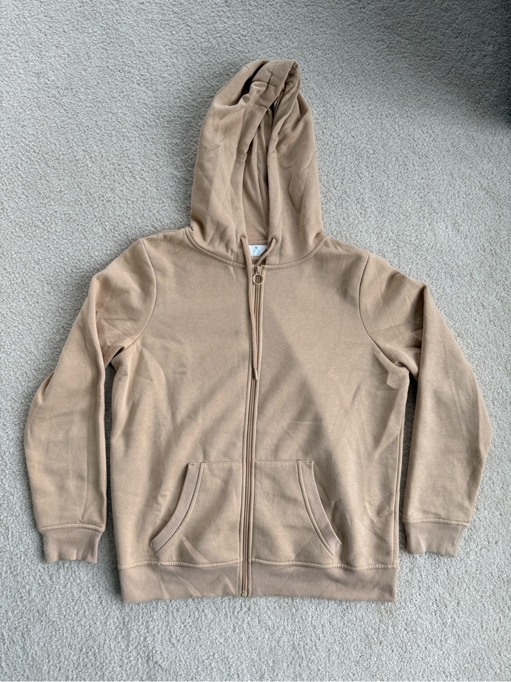 Primark Zip-Up Hoodie - Tan
